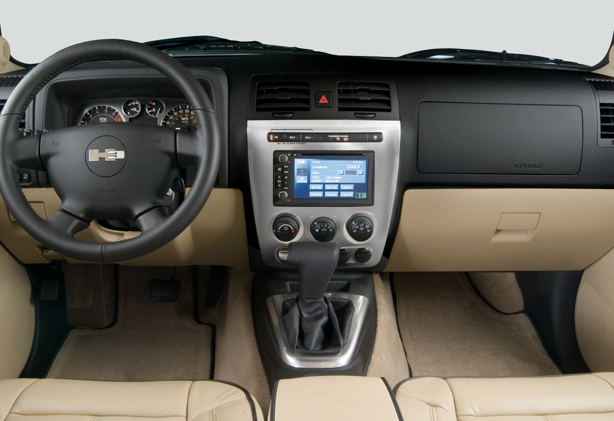 hummer h3 interior